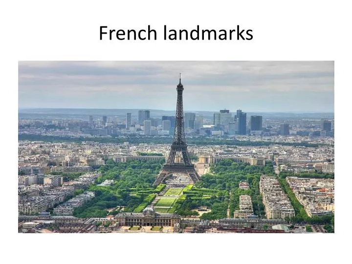 french landmarks