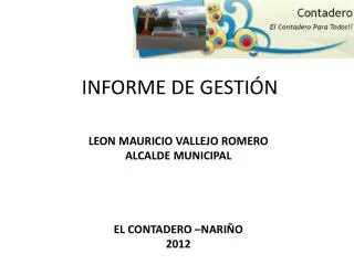 informe de gesti n