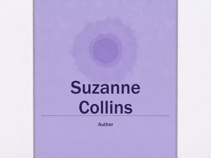 suzanne collins