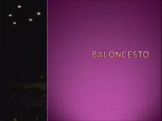 baloncesto