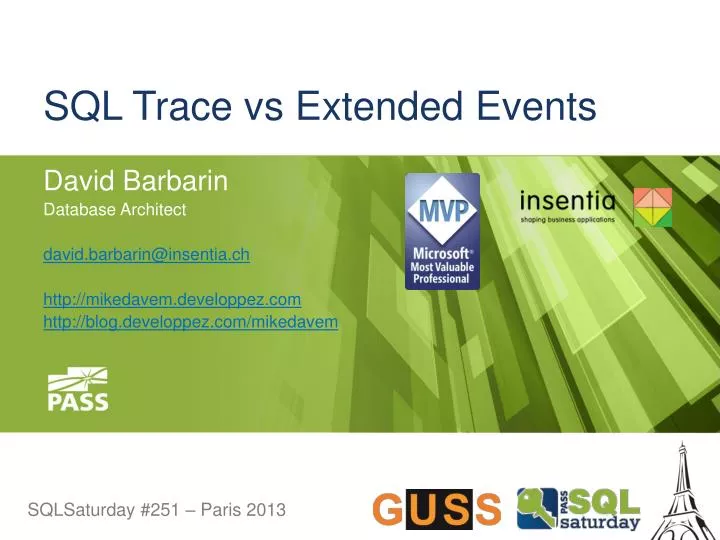sql trace vs extended events