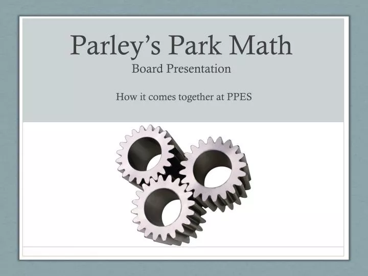 parley s park math board presentation