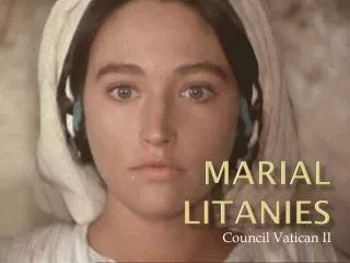 marial litanies