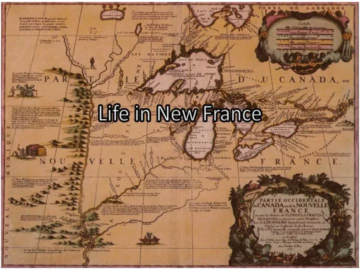 life in new france