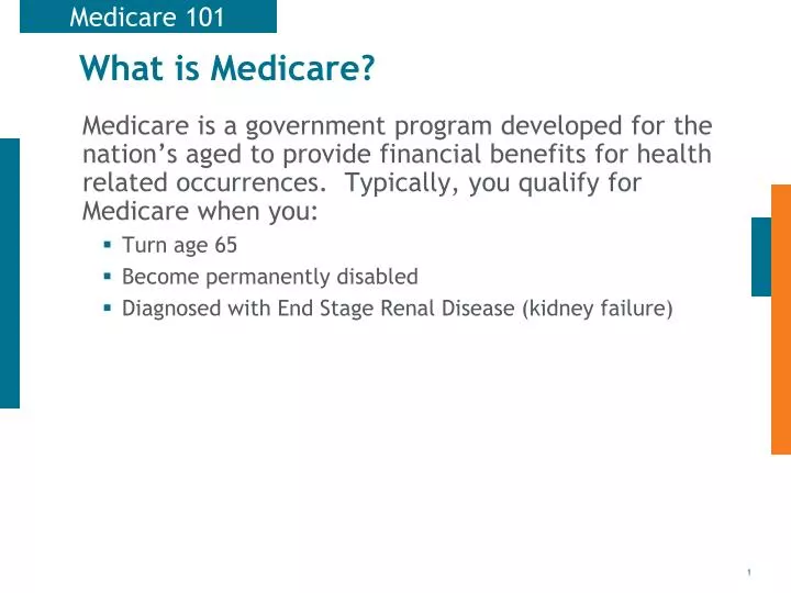 what is medicare