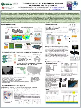 Parallel Geospatial Data Management for Multi-Scale Environmental Data Analysis on GPUs