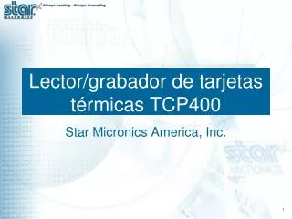 lector grabador de tarjetas t rmicas tcp400