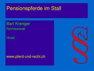 pensionspferde im stall