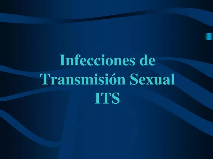 infecciones de transmisi n sexual its