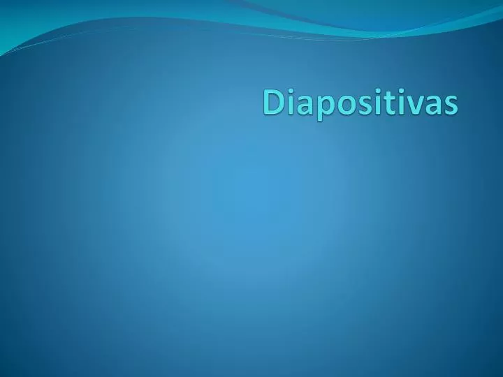 diapositivas