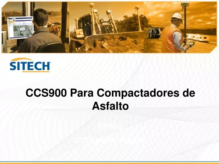 ccs900 para compactadores de asfalto