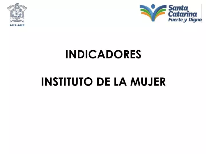 indicadores instituto de la mujer