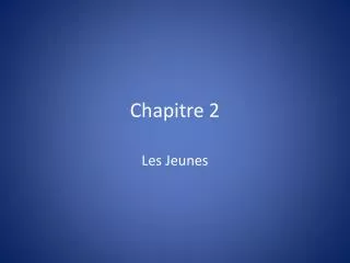 chapitre 2