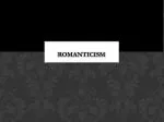 Romanticism - slide 1
