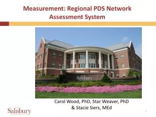 Measurement: Regional PDS Network Assessment System