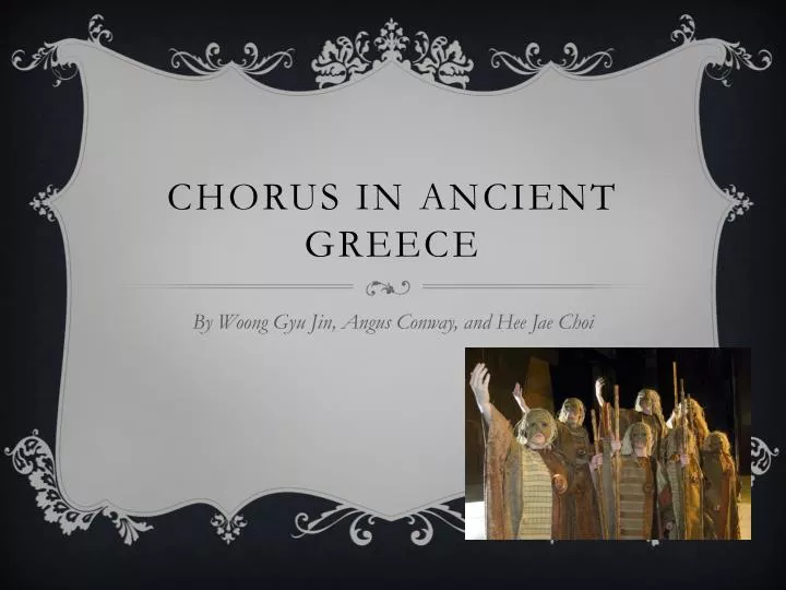 chorus in ancient greece