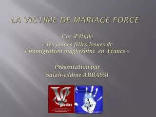 la victime de mariage forc