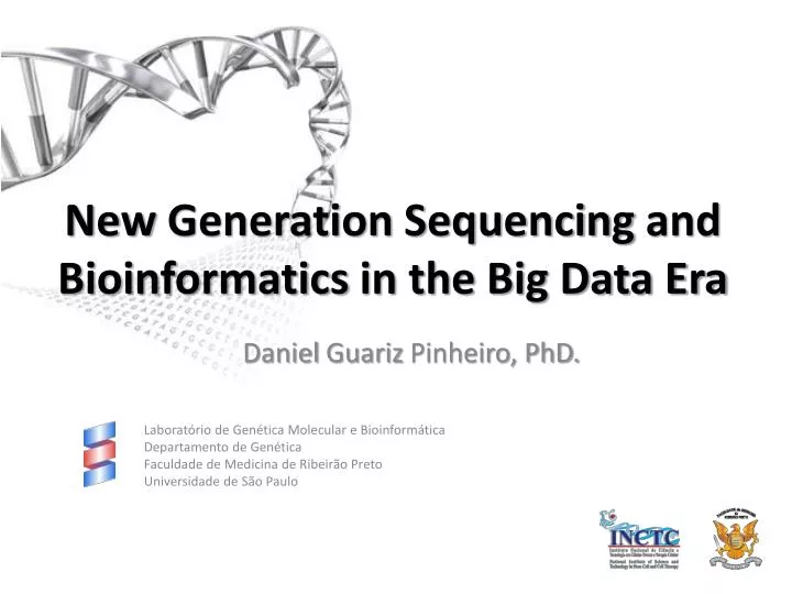new generation sequencing and bioinformatics in the big data era