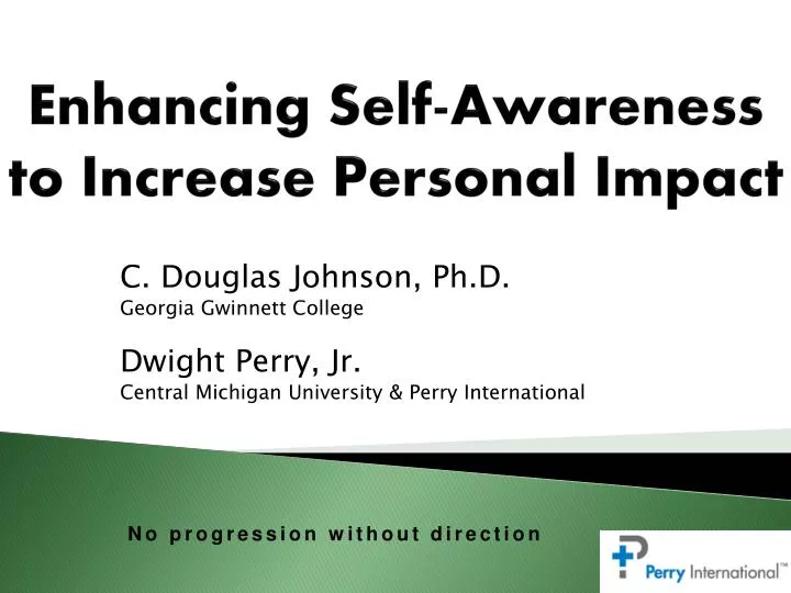 enhancing self awareness to increase personal impact