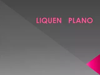 liquen plano