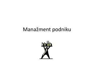 mana ment podniku