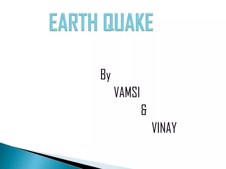 earth quake