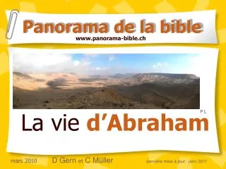 la vie d abraham