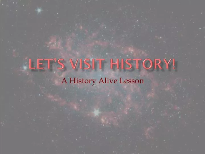 let s visit history