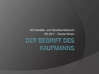 ag handels und gesellschaftsrecht ss 2011 daniel k nen