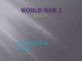 WORLD WAR 2