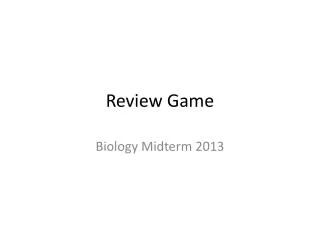 Review Game