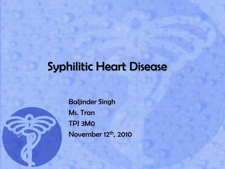 syphilitic heart disease