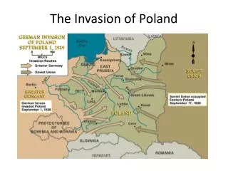 The Invasion of Poland