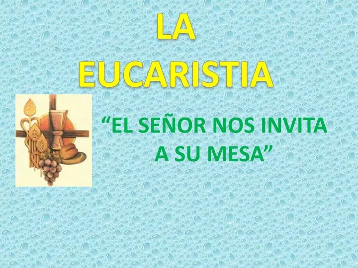 el se or nos invita a su mesa