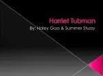 Harriet Tubman - slide 1