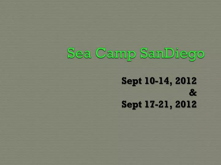 sea camp sandiego