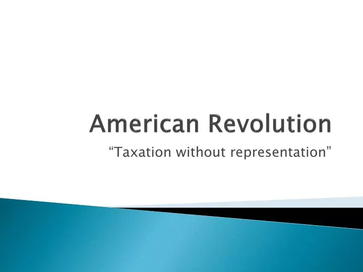 american revolution