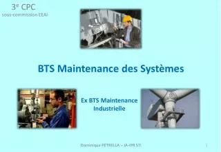 bts maintenance des syst mes