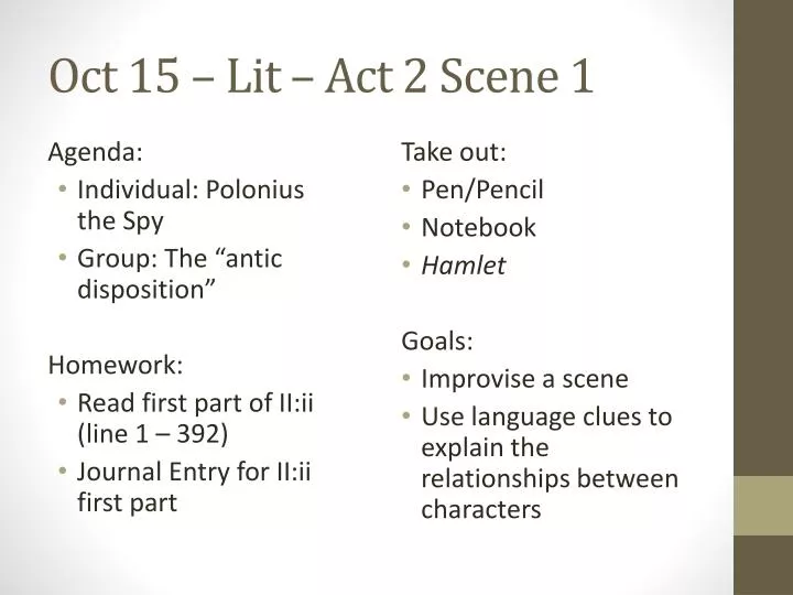 oct 15 lit act 2 scene 1