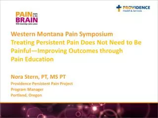 Western Montana Pain Symposium