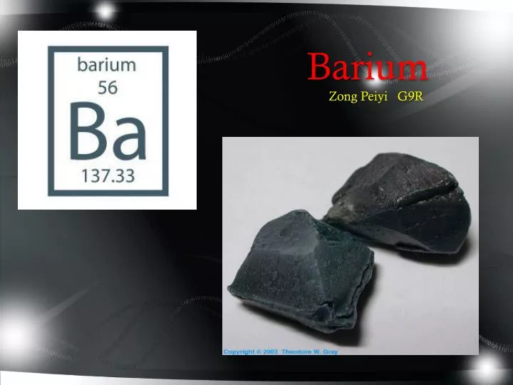 barium