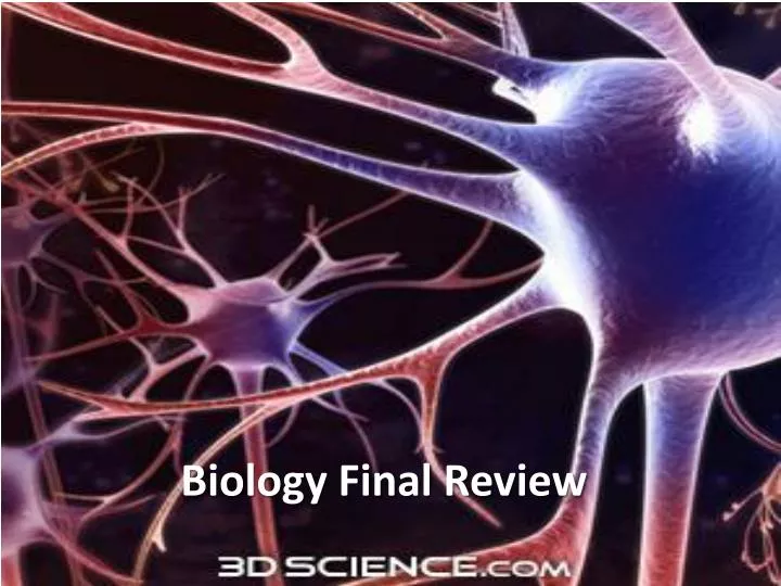 biology final review