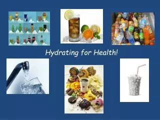 Hydrating for Health!