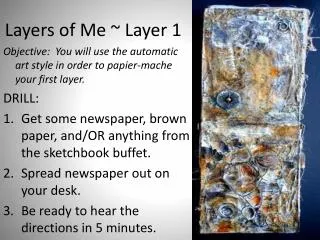 Layers of Me ~ Layer 1