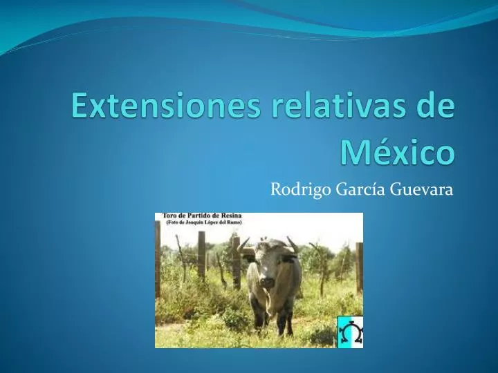 extensiones relativas de m xico