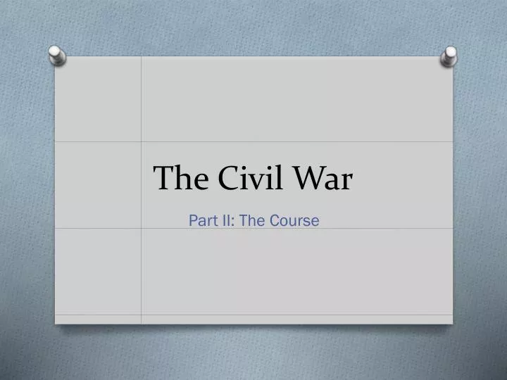 the civil war