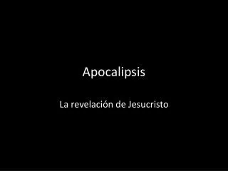 apocalipsis