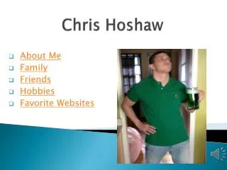 Chris Hoshaw