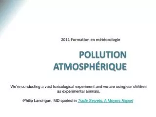 2011 formation en m t orologie