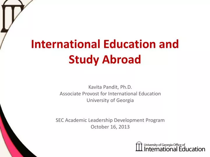 international education and study abroad